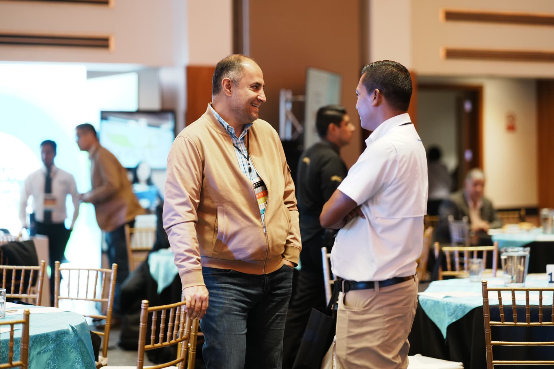 Networking entre asistentes del foro